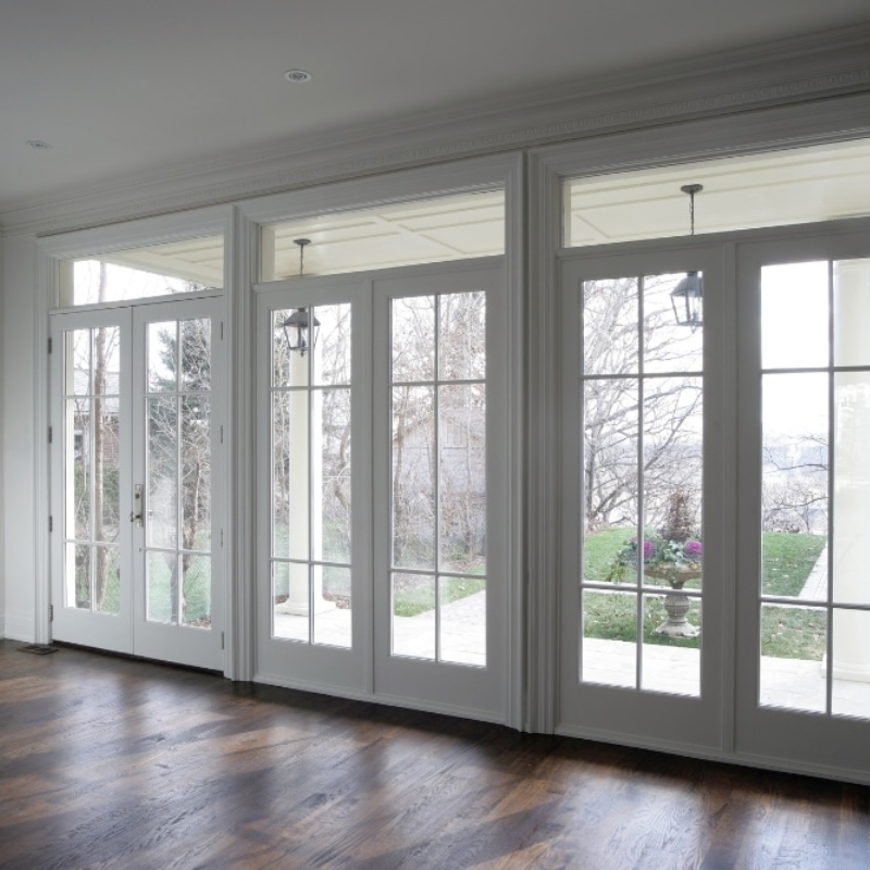 Expert finish of french doors by uPVC Windows Expert